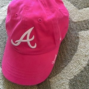'47 BRAND Women's Atlanta Braves Clean up Pink Adj